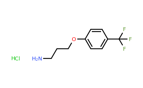 CAS 100840-63-9 | 3-(4-(Trifluoromethyl)phenoxy)propan-1-amine hydrochloride