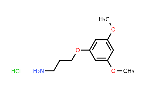 CAS 100840-66-2 | 3-(3,5-dimethoxyphenoxy)propan-1-amine hydrochloride