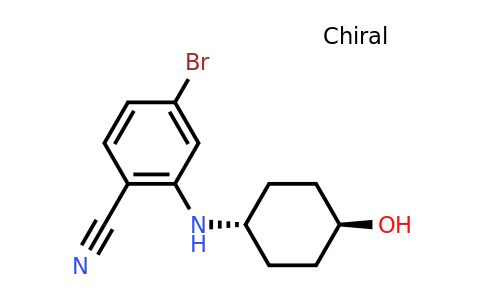 CAS 1008520-76-0 | Benzonitrile, 4-bromo-2-[(trans-4-hydroxycyclohexyl)amino]-