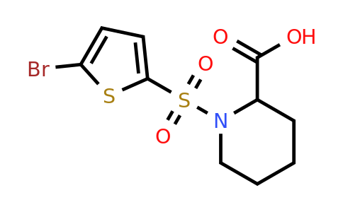 CAS 1008571-93-4 | 1-[(5-bromothiophen-2-yl)sulfonyl]piperidine-2-carboxylic acid