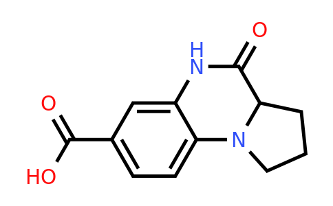 CAS 1008665-68-6 | 4-oxo-1H,2H,3H,3aH,4H,5H-pyrrolo[1,2-a]quinoxaline-7-carboxylic acid