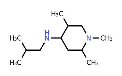 CAS 1008669-78-0 | 1,2,5-trimethyl-N-(2-methylpropyl)piperidin-4-amine