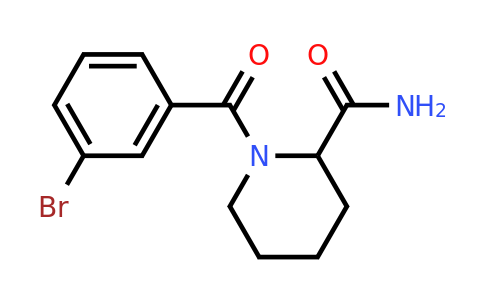 CAS 1008692-77-0 | 1-(3-Bromobenzoyl)piperidine-2-carboxamide