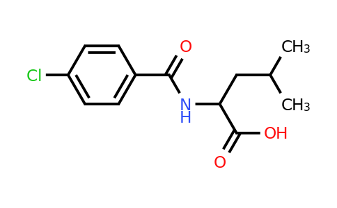 CAS 1008697-93-5 | 2-[(4-chlorophenyl)formamido]-4-methylpentanoic acid
