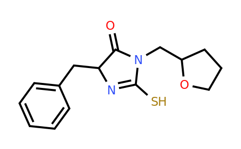 CAS 1008698-17-6 | 4-benzyl-1-[(oxolan-2-yl)methyl]-2-sulfanyl-4,5-dihydro-1H-imidazol-5-one