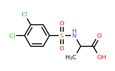 CAS 1008704-29-7 | 2-(3,4-dichlorobenzenesulfonamido)propanoic acid