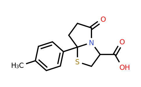 CAS 1008704-37-7 | 7a-(4-methylphenyl)-5-oxo-hexahydropyrrolo[2,1-b][1,3]thiazole-3-carboxylic acid