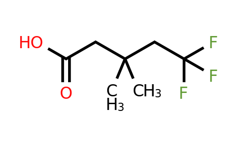 CAS 1008754-91-3 | 5,5,5-Trifluoro-3,3-dimethylpentanoic acid