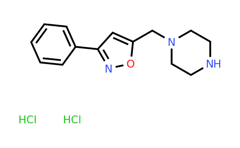 CAS 1008774-63-7 | 1-[(3-Phenyl-1,2-oxazol-5-yl)methyl]piperazine dihydrochloride