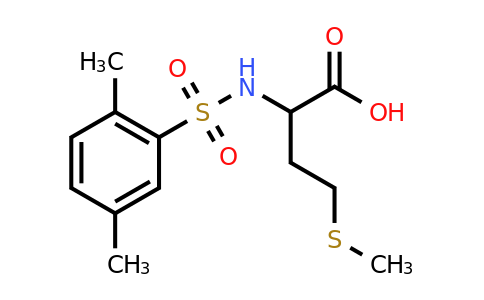 CAS 1008965-15-8 | 2-(2,5-dimethylbenzenesulfonamido)-4-(methylsulfanyl)butanoic acid