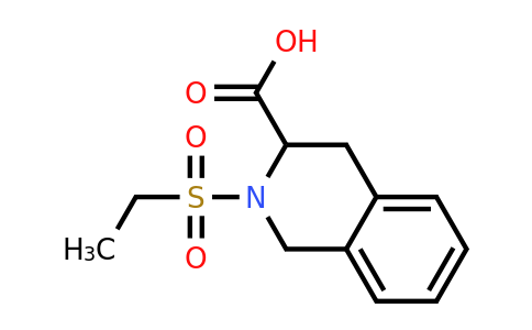 CAS 1008987-50-5 | 2-(ethanesulfonyl)-1,2,3,4-tetrahydroisoquinoline-3-carboxylic acid