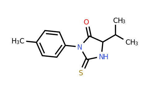 CAS 1008997-17-8 | 3-(4-methylphenyl)-5-(propan-2-yl)-2-sulfanylideneimidazolidin-4-one