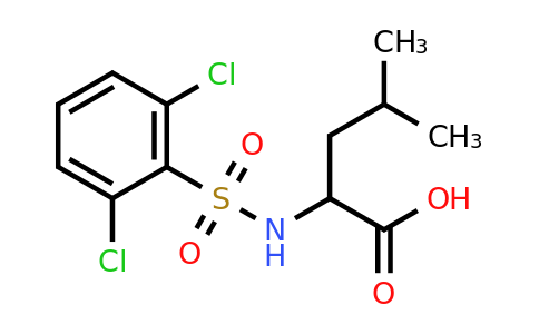 CAS 1009003-67-1 | 2-(2,6-dichlorobenzenesulfonamido)-4-methylpentanoic acid
