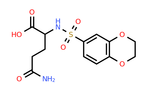CAS 1009005-00-8 | 4-carbamoyl-2-(2,3-dihydro-1,4-benzodioxine-6-sulfonamido)butanoic acid