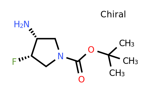 CAS 1009075-48-2 | tert-butyl (3R,4S)-3-amino-4-fluoropyrrolidine-1-carboxylate
