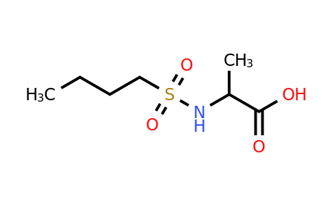 CAS 1009164-46-8 | 2-(butane-1-sulfonamido)propanoic acid
