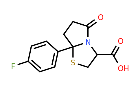 CAS 1009269-94-6 | 7a-(4-fluorophenyl)-5-oxo-hexahydropyrrolo[2,1-b][1,3]thiazole-3-carboxylic acid