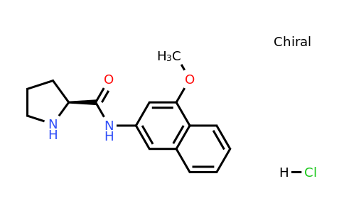 CAS 100930-07-2 | (S)-N-(4-Methoxynaphthalen-2-yl)pyrrolidine-2-carboxamide hydrochloride