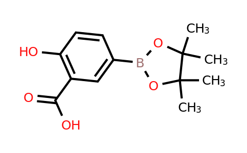 CAS 1009303-78-9 | 2-Hydroxy-5-(4,4,5,5-tetramethyl-1,3,2-dioxaborolan-2-YL)benzoic acid