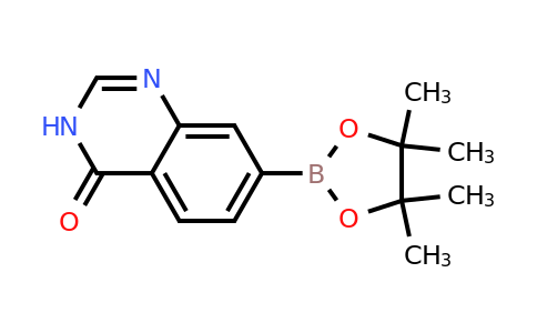 CAS 1009303-80-3 | 7-(4,4,5,5-Tetramethyl-1,3,2-dioxaborolan-2-YL)quinazolin-4(3H)-one
