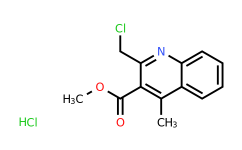 CAS 1009306-53-9 | methyl 2-(chloromethyl)-4-methylquinoline-3-carboxylate hydrochloride