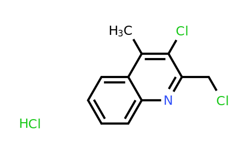 CAS 1009306-54-0 | 3-chloro-2-(chloromethyl)-4-methylquinoline hydrochloride