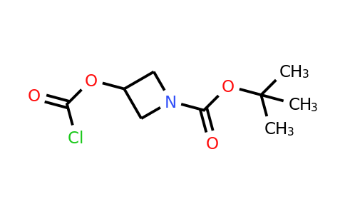 CAS 1009368-28-8 | tert-Butyl 3-((chlorocarbonyl)oxy)azetidine-1-carboxylate