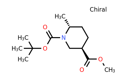 CAS 1009376-75-3 | 1-tert-butyl 3-methyl (3R,6R)-rel-6-methylpiperidine-1,3-dicarboxylate