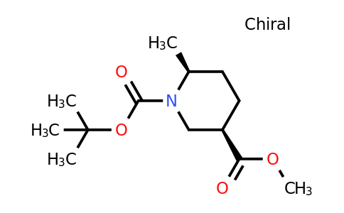 CAS 1009376-76-4 | 1-tert-butyl 3-methyl (3R,6S)-rel-6-methylpiperidine-1,3-dicarboxylate