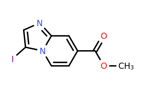 CAS 1009378-93-1 | methyl 3-iodoimidazo[1,2-a]pyridine-7-carboxylate