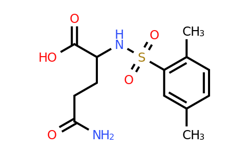 CAS 1009486-78-5 | 4-carbamoyl-2-(2,5-dimethylbenzenesulfonamido)butanoic acid