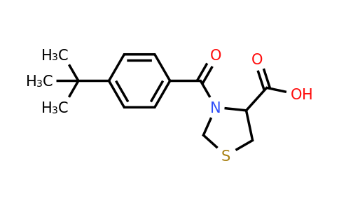 CAS 1009534-13-7 | 3-(4-tert-Butylbenzoyl)-1,3-thiazolidine-4-carboxylic acid