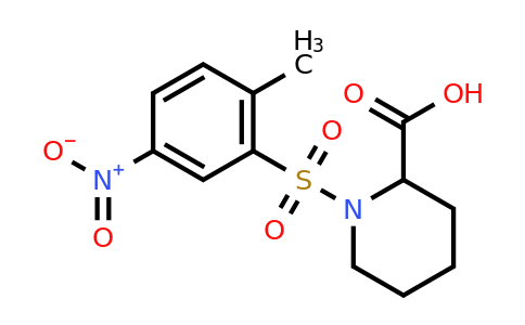 CAS 1009548-94-0 | 1-(2-methyl-5-nitrobenzenesulfonyl)piperidine-2-carboxylic acid