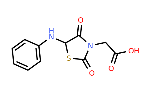 CAS 1009603-84-2 | (5-Anilino-2,4-dioxo-1,3-thiazolidin-3-yl)acetic acid