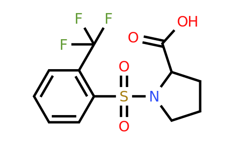 CAS 1009665-11-5 | 1-[2-(trifluoromethyl)benzenesulfonyl]pyrrolidine-2-carboxylic acid
