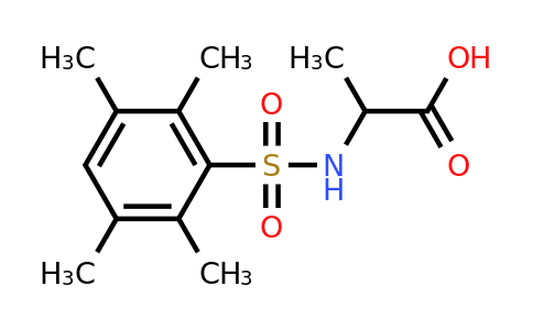 CAS 1009671-00-4 | 2-(2,3,5,6-tetramethylbenzenesulfonamido)propanoic acid