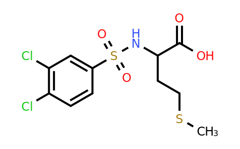 CAS 1009681-03-1 | 2-(3,4-dichlorobenzenesulfonamido)-4-(methylsulfanyl)butanoic acid