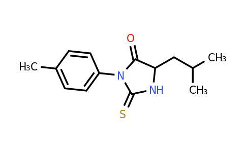 CAS 1009684-97-2 | 3-(4-methylphenyl)-5-(2-methylpropyl)-2-sulfanylideneimidazolidin-4-one