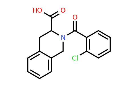 CAS 1009695-46-8 | 2-(2-chlorobenzoyl)-1,2,3,4-tetrahydroisoquinoline-3-carboxylic acid