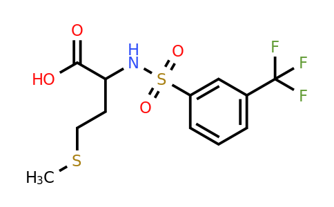 CAS 1009729-55-8 | 4-(methylsulfanyl)-2-[3-(trifluoromethyl)benzenesulfonamido]butanoic acid