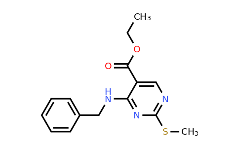 CAS 100973-67-9 | Ethyl 4-(benzylamino)-2-(methylthio)pyrimidine-5-carboxylate