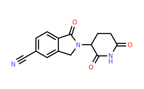 CAS 1010100-27-2 | 2-(2,6-dioxopiperidin-3-yl)-1-oxo-2,3-dihydro-1H-isoindole-5-carbonitrile