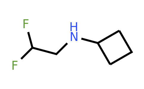 CAS 1010189-79-3 | N-(2,2-difluoroethyl)cyclobutanamine