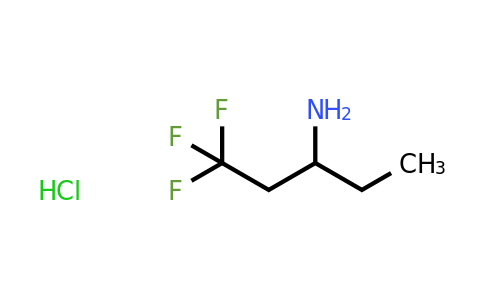 CAS 101055-07-6 | 1,1,1-trifluoropentan-3-amine hydrochloride