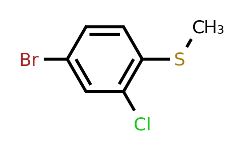 CAS 101084-82-6 | 1-Bromo-3-chloro-4-(methylthio)benzene