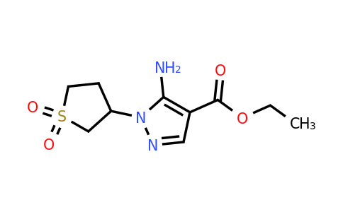CAS 1010863-54-3 | Ethyl 5-amino-1-(1,1-dioxo-1lambda6-thiolan-3-yl)-1H-pyrazole-4-carboxylate