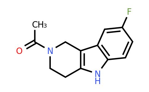 CAS 1010932-53-2 | 2-Acetyl-8-fluoro-2,3,4,5-tetrahydro-1H-pyrido[4,3-B]indole
