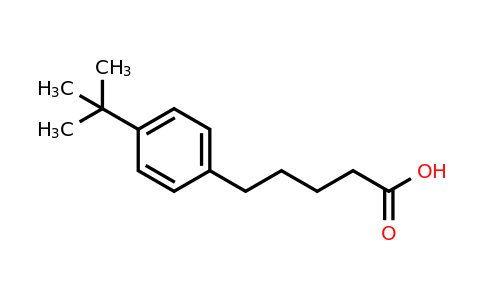 CAS 101100-63-4 | 5-(4-tert-Butylphenyl)pentanoic acid