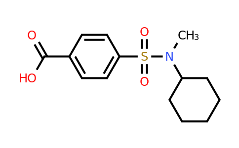CAS 101116-05-6 | 4-[cyclohexyl(methyl)sulfamoyl]benzoic acid
