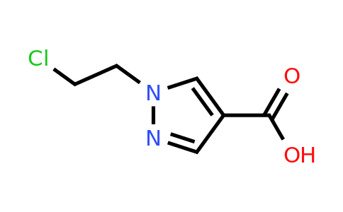 CAS 1011404-53-7 | 1-(2-Chloroethyl)-1H-pyrazole-4-carboxylic acid